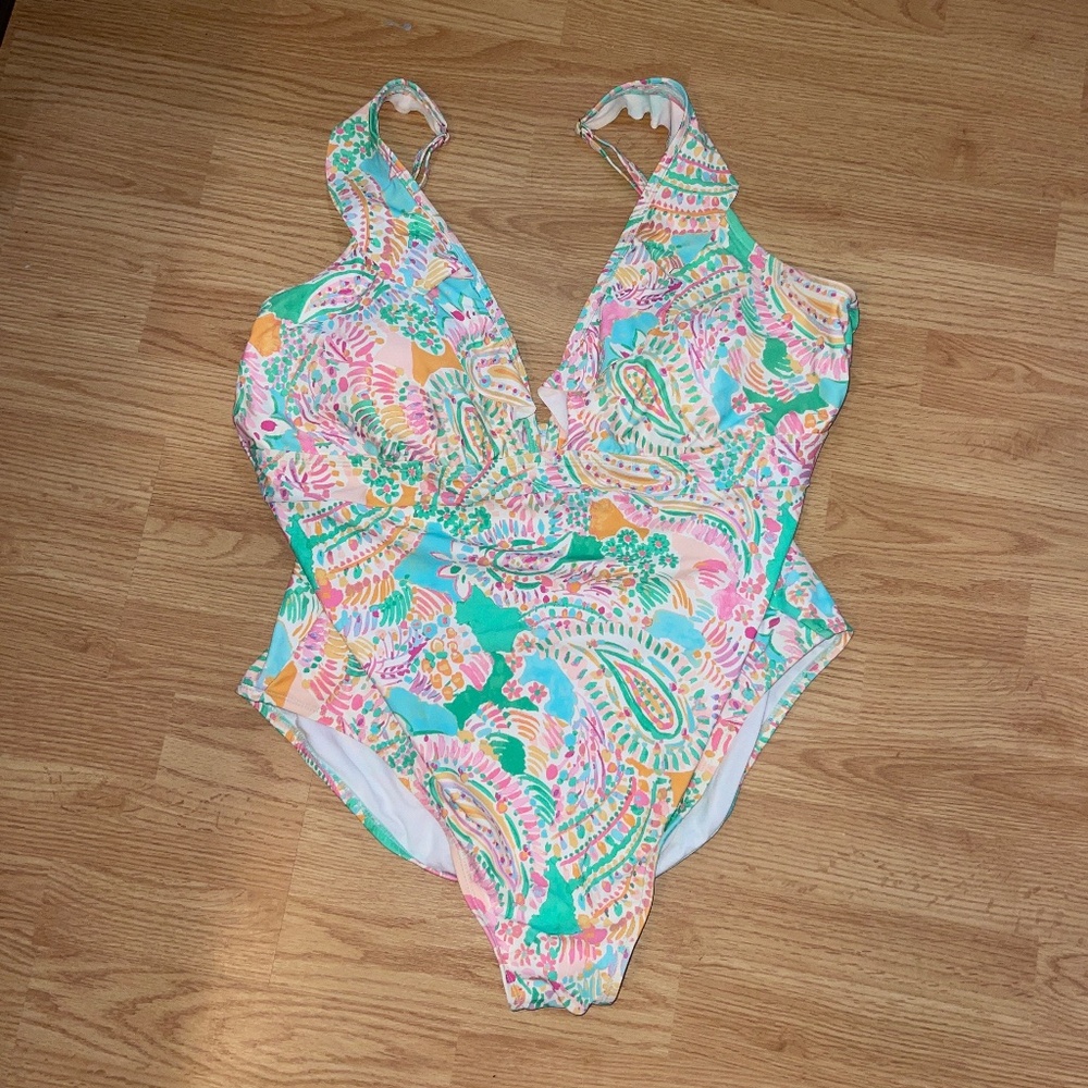 crown & ivy One Piece Swimsuit / Bathing Suit